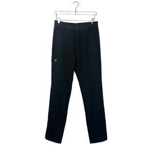FIGS Axim Cargo Scrub Pants Technical Black Mens Medium Tall M/T M22SW2010T